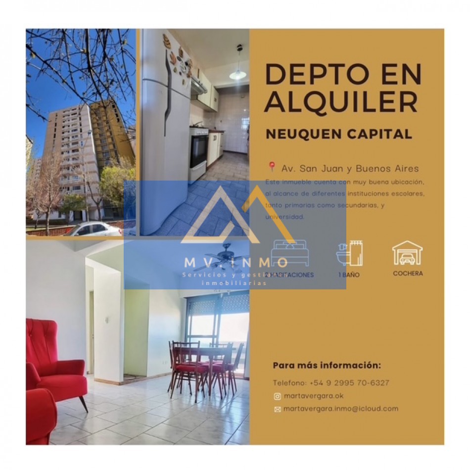 DEPARTAMENTO EN ALTO DE NEUQUEN